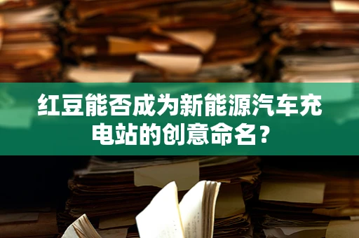 红豆能否成为新能源汽车充电站的创意命名？