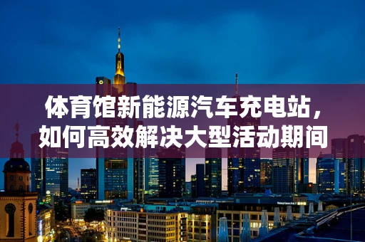 体育馆新能源汽车充电站，如何高效解决大型活动期间的充电需求？