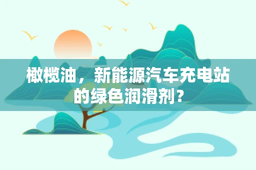 橄榄油，新能源汽车充电站的绿色润滑剂？