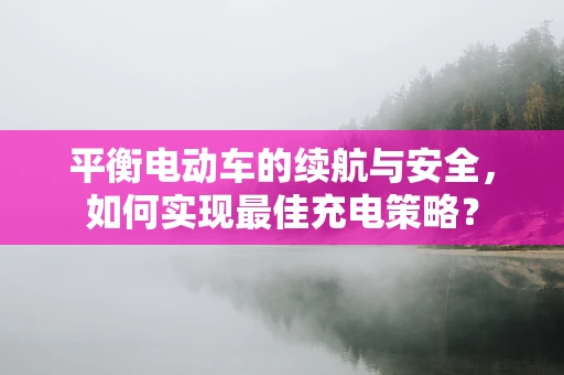 平衡电动车的续航与安全，如何实现最佳充电策略？