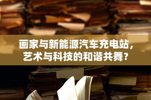 画家与新能源汽车充电站，艺术与科技的和谐共舞？