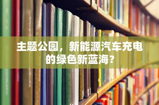 主题公园，新能源汽车充电的绿色新蓝海？