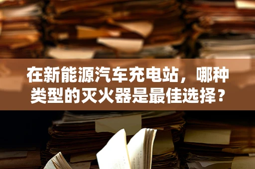 在新能源汽车充电站，哪种类型的灭火器是最佳选择？