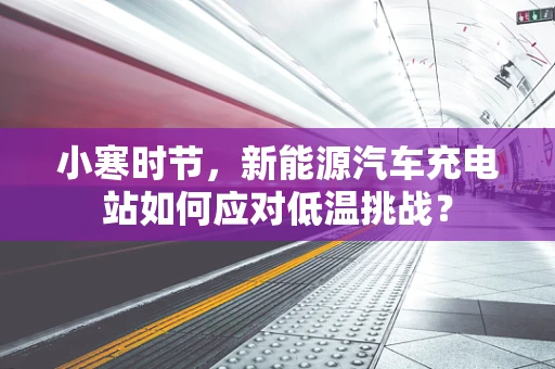 小寒时节，新能源汽车充电站如何应对低温挑战？