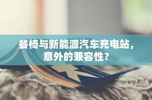 餐椅与新能源汽车充电站，意外的兼容性？