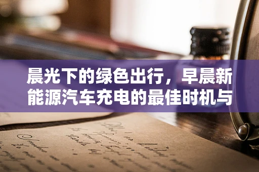 晨光下的绿色出行，早晨新能源汽车充电的最佳时机与策略？