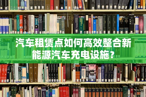 汽车租赁点如何高效整合新能源汽车充电设施？